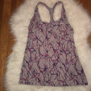 Nike tank top with built in sports bra